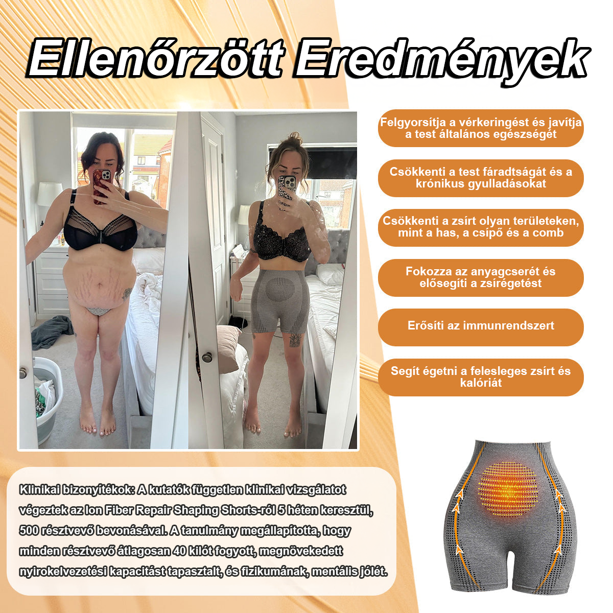 【🩷Utánvétes fizetés (COD) 🩷】 2025 Baicloud™ Mikrovibrációs masszázsmodul Ionizált szálakkal ellátott selyemnadrág, amely regenerálja és formázza a bőrt 🥰