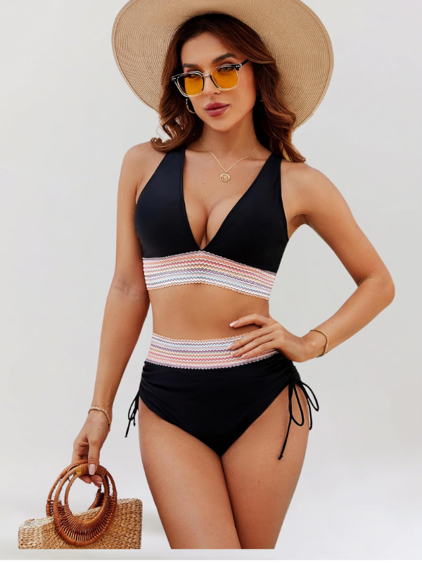 Isa | Magas Derekú Hasformáló Bikini Szett