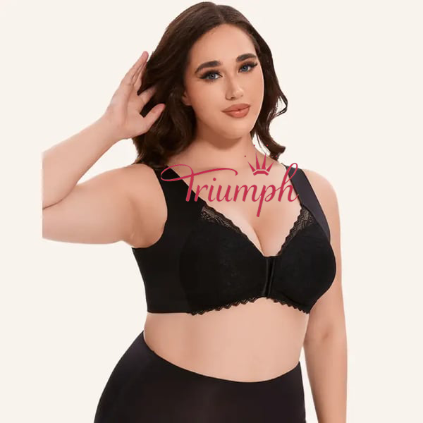 Triumph - (3 db) 5D formázott elülső záródású, drótnélküli tartást adó melltartó