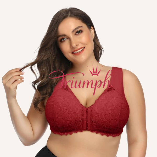 Triumph - (3 db) 5D formázott elülső záródású, drótnélküli tartást adó melltartó