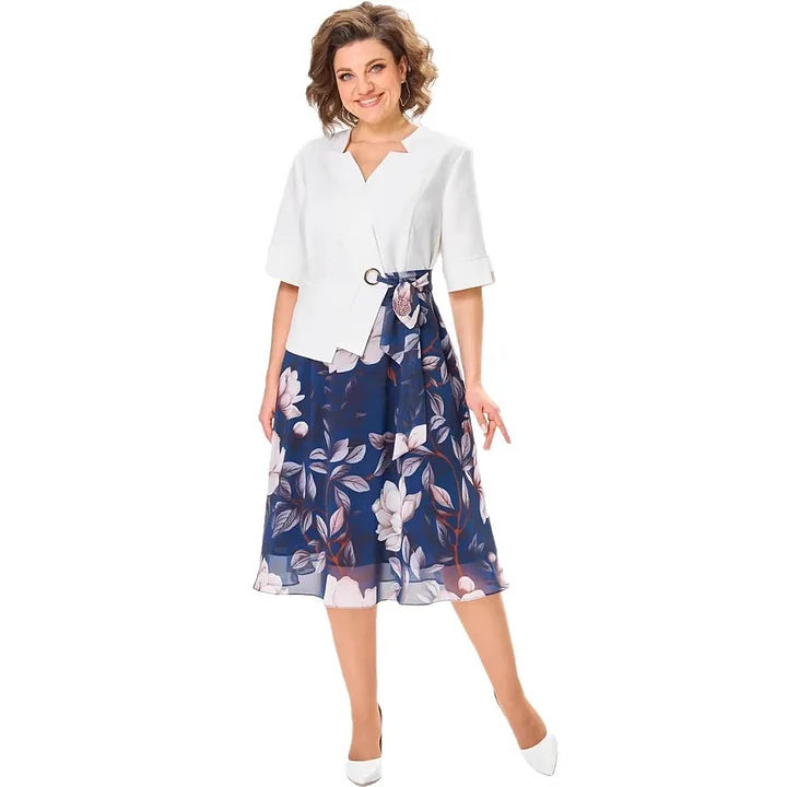 🌸[S-5XL]Kiváló minőségű pamut selyemruha
