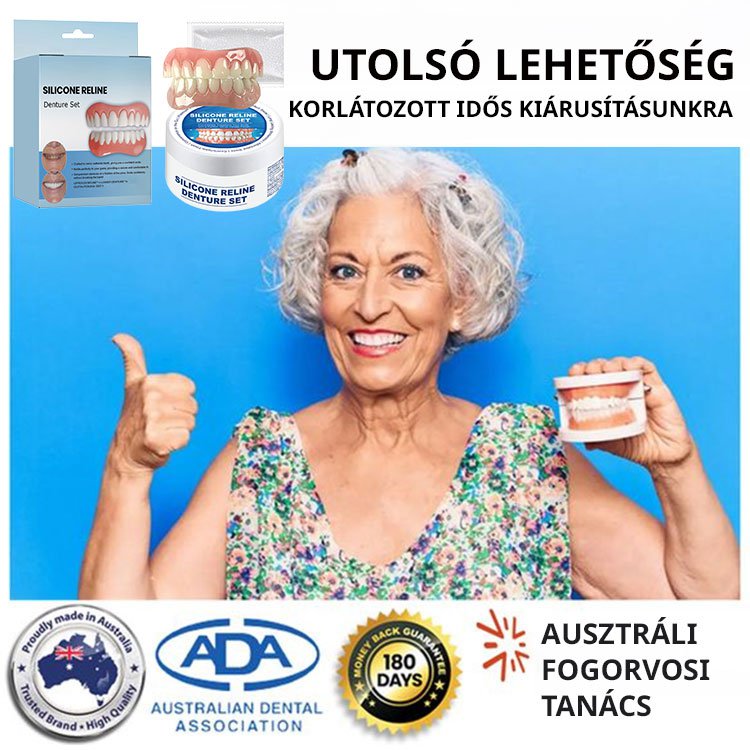 Tökéletes Mosoly Fogpótlás Készlet