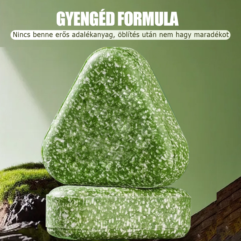 🌿 Természetes Sampon Bár Hajerősítéshez 🌱🥰
