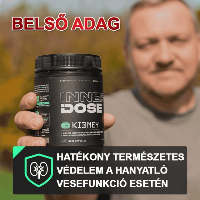 Vese kiegészítő kapszula Férfiak és nők számára egyaránt használható, tudományos formula, amely átfogóan javítja a vesefunkciókat!