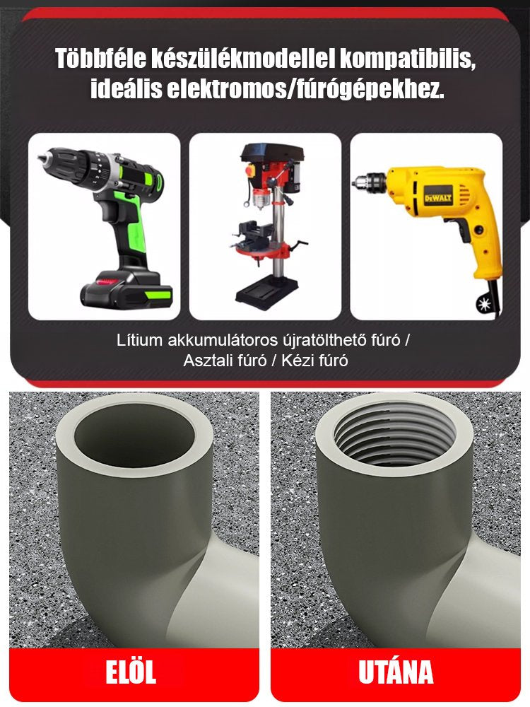 Csőmenetvágó szerszám