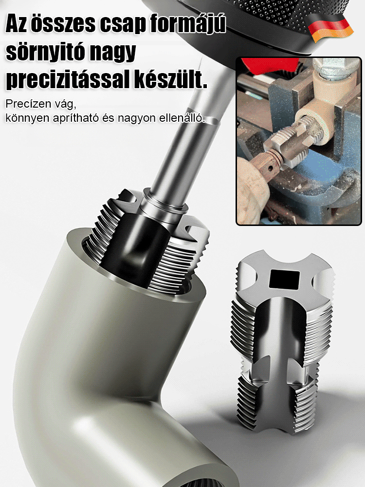 Csőmenetvágó szerszám