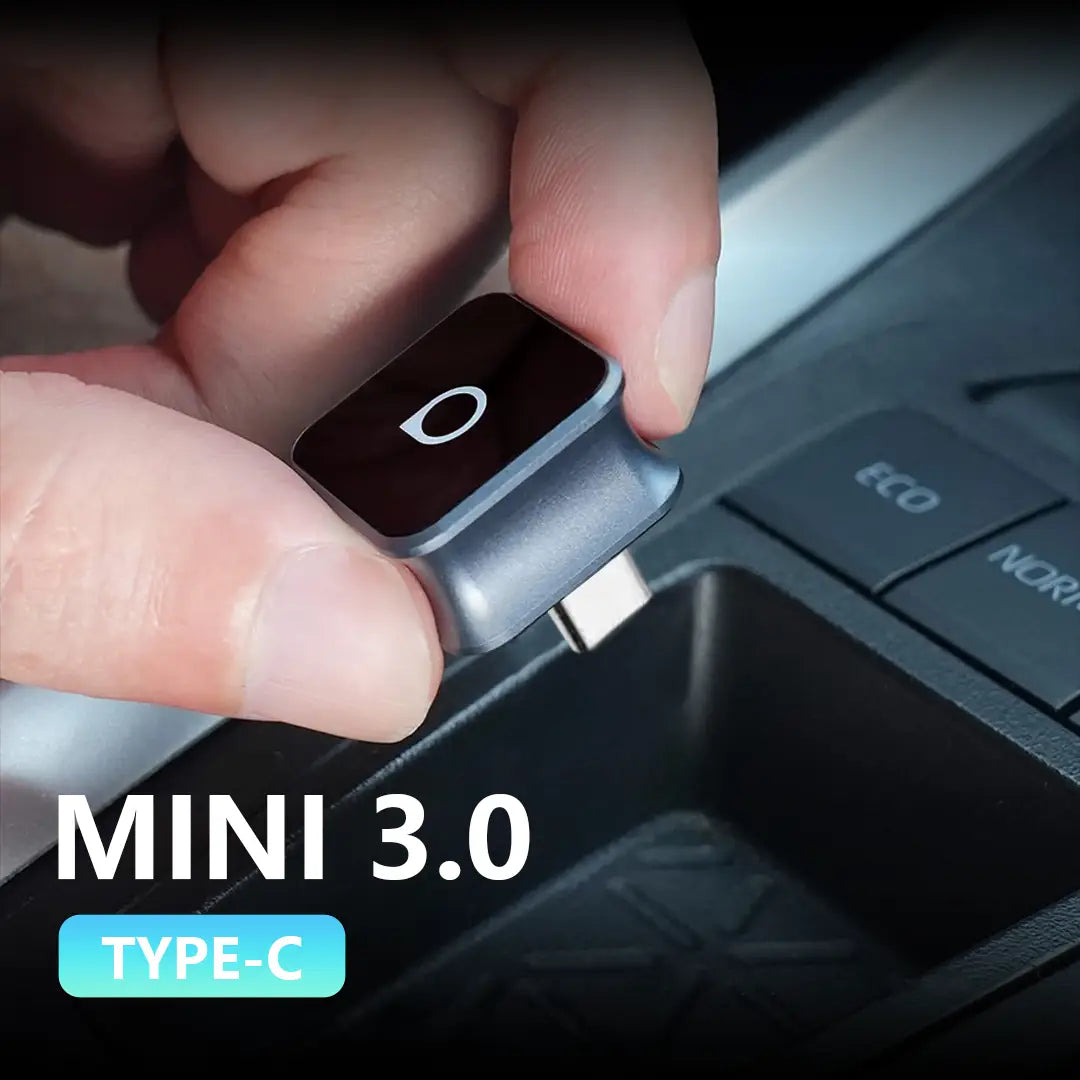 Ottocast Mini 3.0 Ultra Cube vezeték nélküli CarPlay Android Auto adapter